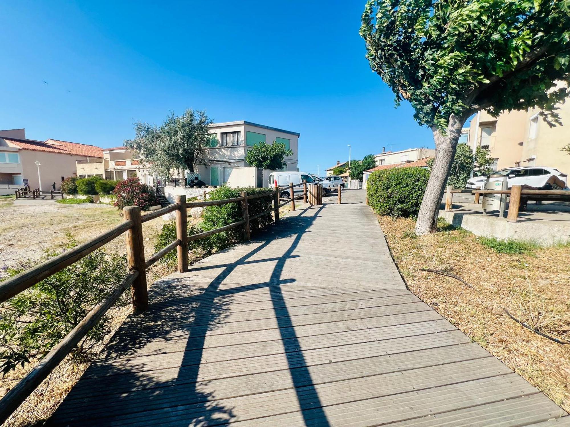 Perle Du Rivage - Plage 50M, Clim, Wifi, 2 Pers Fos-sur-Mer Exterior photo